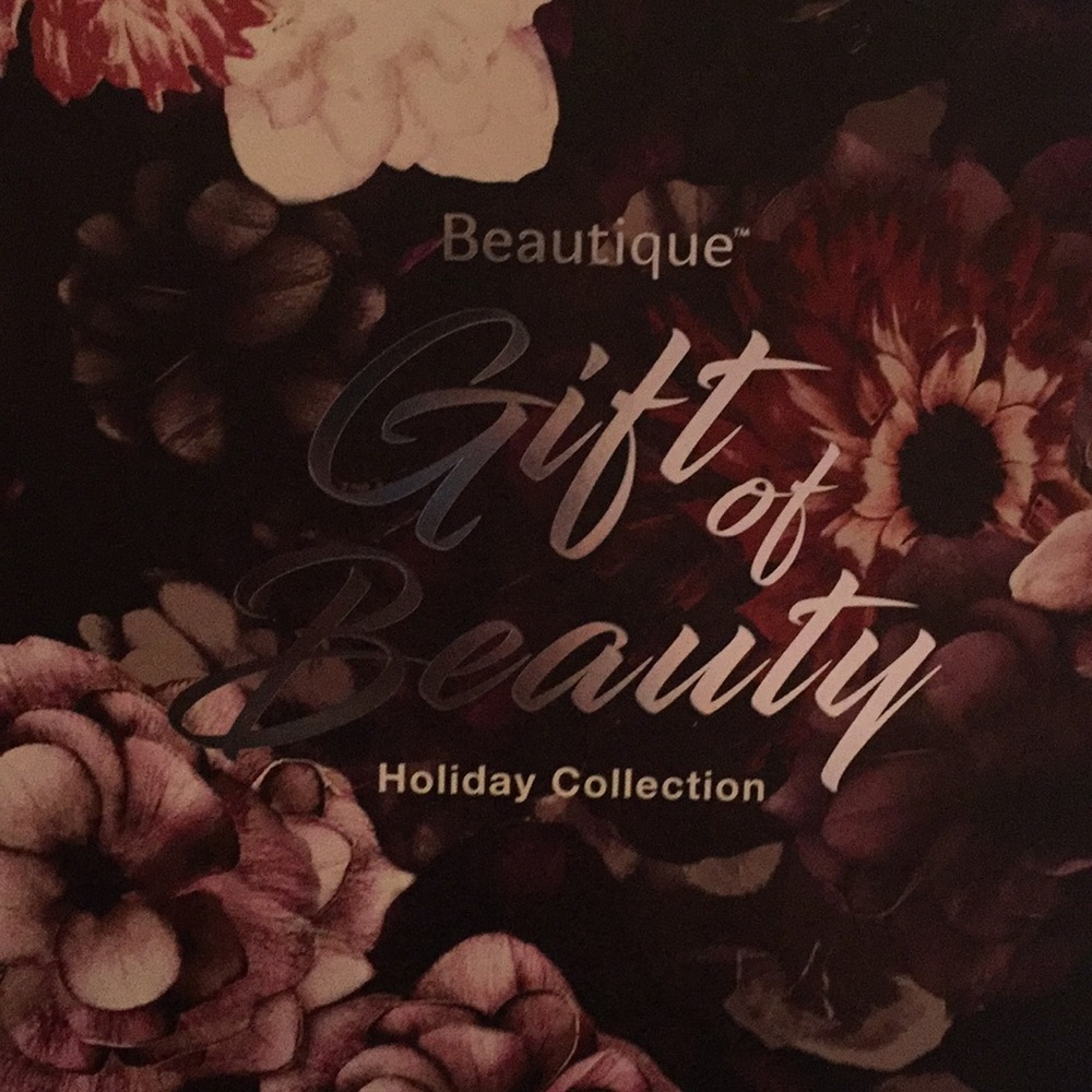 Beautique Gift of beauty Holiday collection makeup